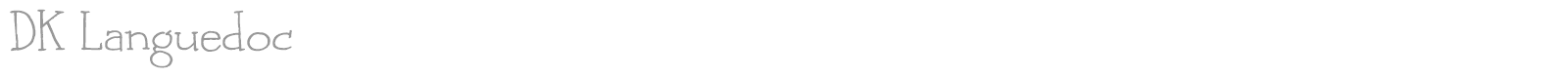DK Languedoc font preview
